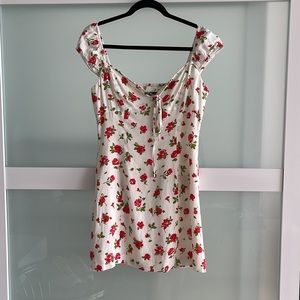 Zara mini floral dress size Medium